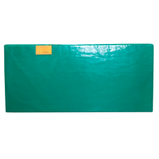 Мат зеленый (Вомлекс белый (4*100*200) - 1 лист , ткань тентовая Derfleks (2,5*50 м 0,5 мм Зеленый 610 гр) - 2м.)